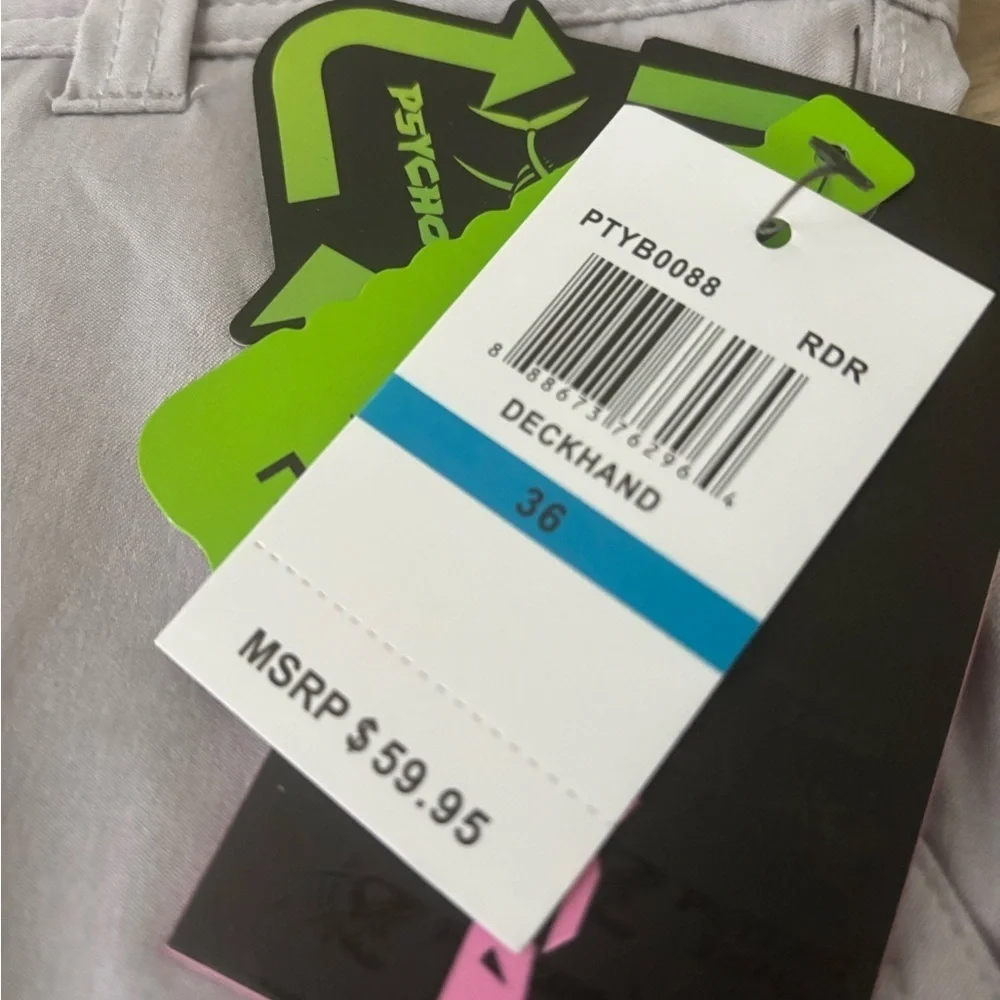 Psycho Tuna Deckhand Hybrid Shorts NWT